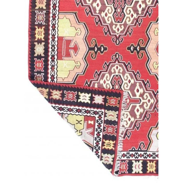 Pasargad Red Fine Hand Knotted Turkey For Sale - Image 4 of 4