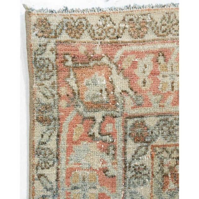 1940s Vintage Distressed Malayer Runner 3'1 X 12'9 For Sale - Image 12 of 12