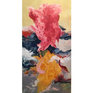 "Love" Acrylic Painting on Canvas 2018 For Sale