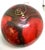 Large Round Vintage Gourd Hand Painted Hanging Ornament For Sale - Image 9 of 11
