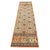 1980s Vintage Persian Tabriz Taba Tabai Wool 3x10 Orange & Ivory Handmade Runner Rug #1144064 For Sale - Image 5 of 11