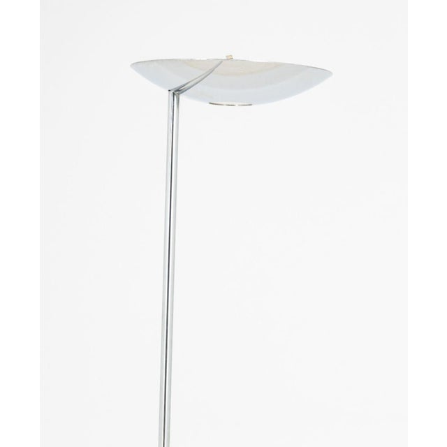 Late 20th Century Estiluz Chrome-Plated Floor Lamp For Sale - Image 4 of 7