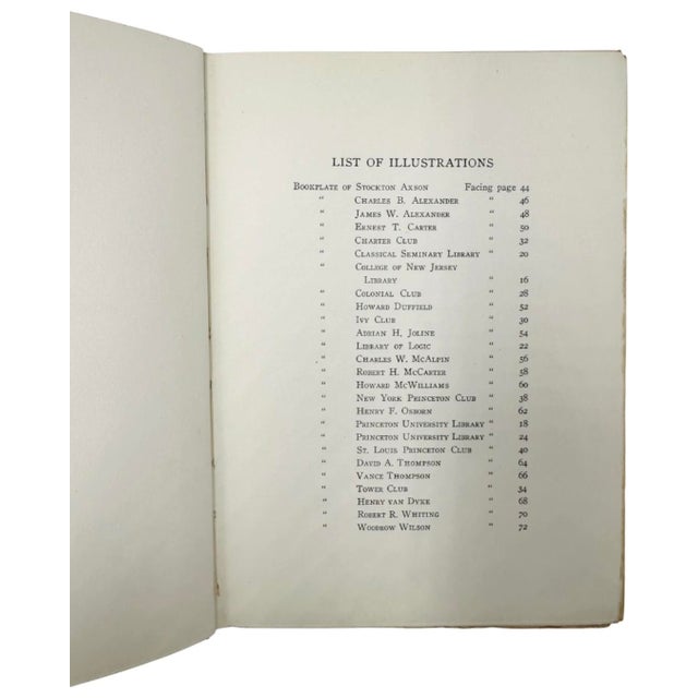 Bookplates of Princeton and Princetonians by Clifford Nickels Carver 1912 Book For Sale In Washington DC - Image 6 of 17