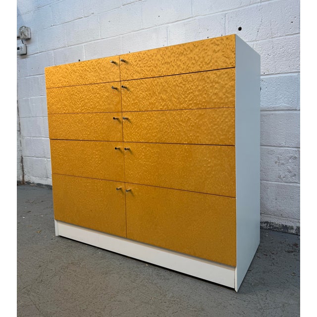 Modern Mid 20th Century Modern Birdseye Maple Twelve-Drawer Dresser For Sale - Image 3 of 18