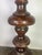 18th Century Italian Baroque Carved Standing Lamp W/ Parchment Shade For Sale In Los Angeles - Image 6 of 12