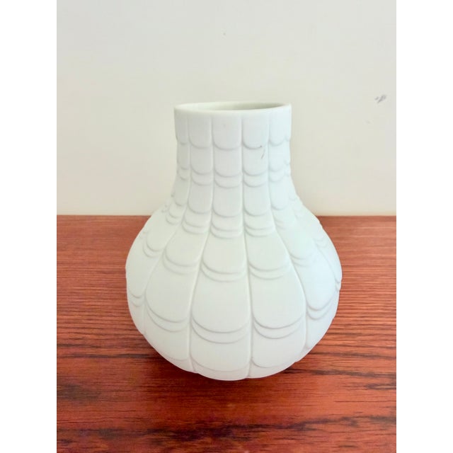 Mid-Century Modern German Scherzer Bavaria Vase, 1970s For Sale - Image 3 of 6