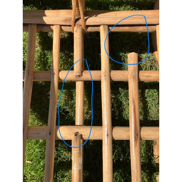 Offered at a Compelling Value - The "Idea Home" 4-Strand 3/4 Pretzel Rattan Suite (3 Pieces) For Sale - Image 16 of 18