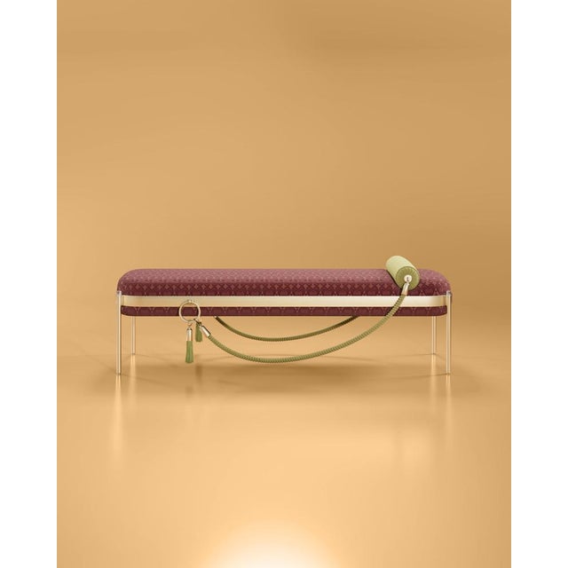 Copper Ginger Bench by Ottiu For Sale - Image 8 of 16