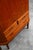 Mid Century Danish Modern Corner Cabinet Unit Teak MCM Denmark Large 3 Drawers For Sale - Image 11 of 12