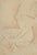 Fritz Uphoff (1890 Witten – 1966 Worpswede), Two Acts in Motion, ca. 1930, charcoal and chalk drawing on paper with a...