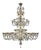 Murano Glass Chandelier in Venetian Design by Simoeng For Sale