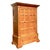 Mid-Century Modern Vintage Drexel Pine Armoire Cabinet For Sale - Image 3 of 13