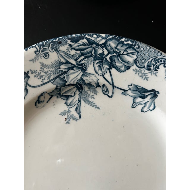 Terre De Fer Dinner Plates from Louis Graves, 1890s, Set of 13 For Sale - Image 9 of 13