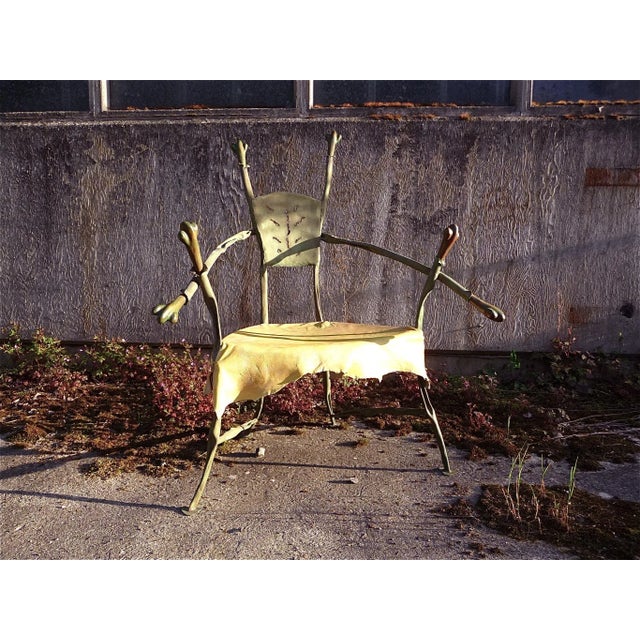 Sculptural Poetic Chair by Bohuslav Horák, 1990 For Sale - Image 3 of 18