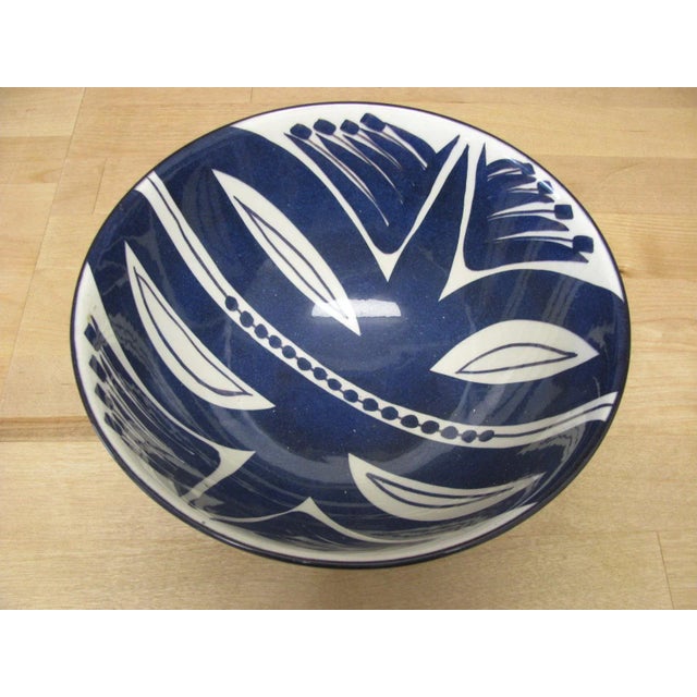 Excellent condition Royal Copenhagen Bowl. The hand decorated design is by INGE-LISE KOEFOED. The bowl measures 7.6"...