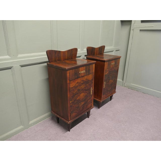 Vintage Italian Painted Bedside Tables, 1970, Set of 2 For Sale - Image 6 of 7