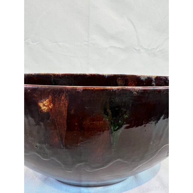 1990s Italian Hand Painted Oval Centerpiece For Sale - Image 4 of 13