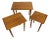 Bramin Mobler Danish Teak Nesting Tables - Set of 3 For Sale