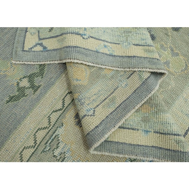 Textile Turkish Oushak Rug 8'9" x 12'3" #18101 For Sale - Image 7 of 8
