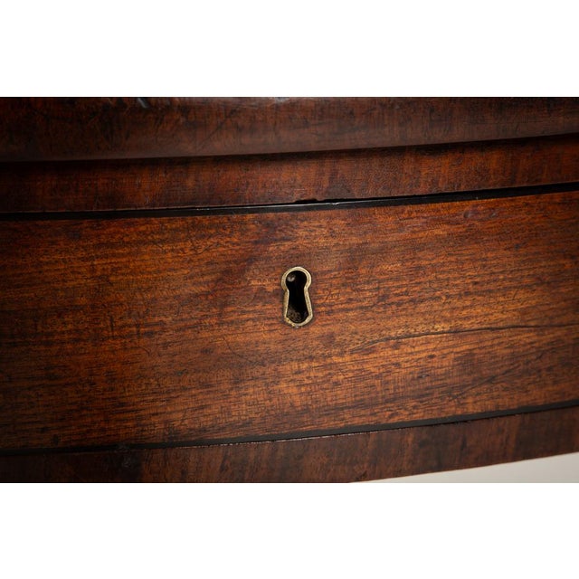 19th Century English Regency Mahogany Drum Table For Sale - Image 10 of 11