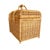 Discover the charm of outdoor dining with our Vintage Lidded Wicker Picnic Basket, expertly crafted to combine...