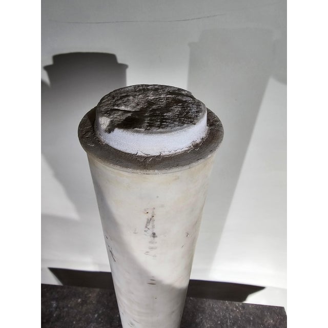 Antique Marble Column, 1860 For Sale - Image 9 of 13