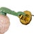 Vintage Art Deco Wall Lamps with Pink Mottled Glass Shades, 1890s, Set of 3 For Sale - Image 5 of 15