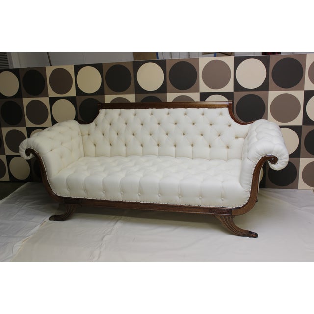 1910's Victorian Tufted Couch Chairish