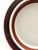 Mid-Century Modern Vintage 1970s Arabia of Finland Rosmarin Brown Dinner Plates - Set of 10 For Sale - Image 3 of 11