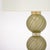 Mid-Century Modern Venetian Glass, Classic Globe Lamps, Olive Green, Murano, Italy - a Pair For Sale - Image 3 of 9