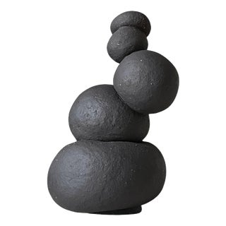 Modder Dancing Through the Doubts Ceramic Sculpture by Françoise Jeffrey For Sale