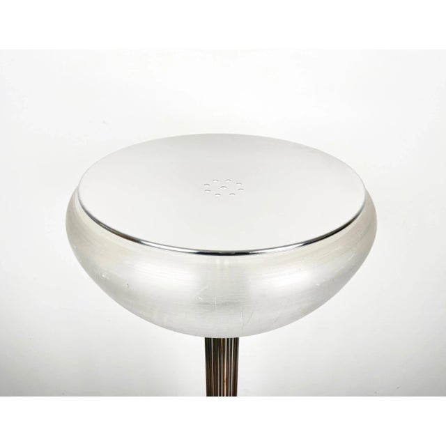 White Moana Floor Lamp by Luigi Massoni for Harvey Guzzini, Italy, 1970s For Sale - Image 8 of 11