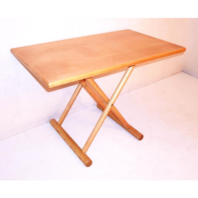 Wood Coffee Table in Ash, Italy, 1970s For Sale - Image 7 of 7