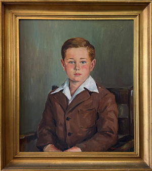 Lovely Portrait of a Young Boy c.1950