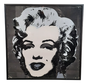 Sunday B. Morning after Andy Warhol, Black and White Marilyn Monroe, 1970, Silk-Screen