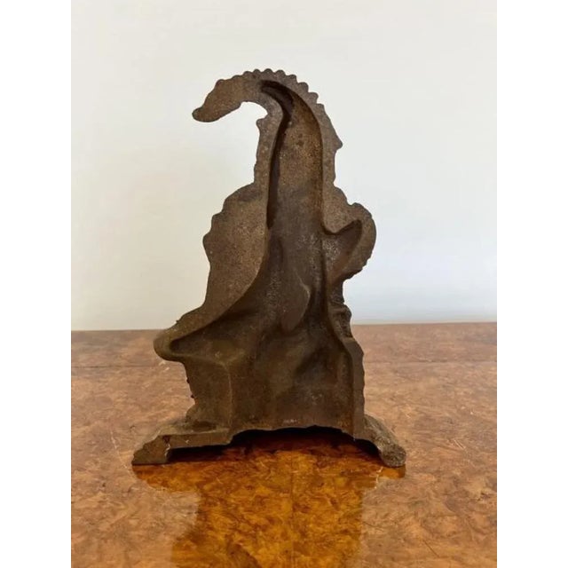 Antique Mr Punch Cast Iron Door Stop, 1880s For Sale - Image 3 of 4
