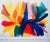 Original Vintage 1989 Morris Louis Exhibition Lithograph Poster "Point of Tranquility" 1959 Framed Rare, Vintage, Bold and...