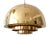 German Brass Pendant Lamp from Vereinigte Werkstätten Collection, 1960s For Sale