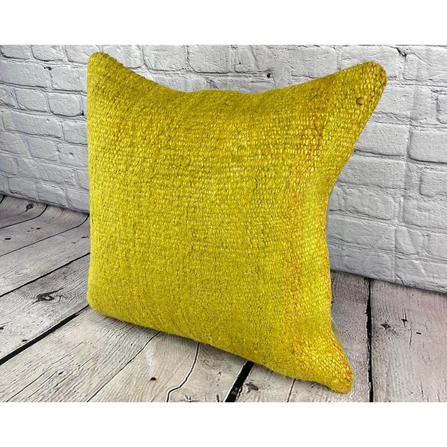 Vintage Pillow Case Turkish Hemp Pillow Decorative Hemp Pillow Dry cleaning only. PILLOW INSERT IS NOT INCLUDED