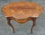 Early 20th Century Early 20th Century Louis XV Style Marquetry Mahogany Inlaid Center Table For Sale - Image 5 of 13