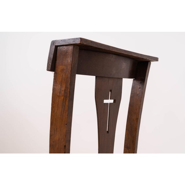 Italian Church Chairs by Caloi, Conegliano Veneto, 1950s, Set of 4 For Sale - Image 10 of 13