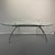 Desk in Brushed Aluminium and Kidney Glass by Bernard Dequet for Protis Design, France, 1990 For Sale - Image 13 of 14