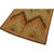 Late 19th Century 1880s Antique Multicolor Geometric Folk Art Knotted American Hooked Carpet Rug For Sale - Image 5 of 6