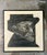 Vintage Black and White Framed Woodcut of Sigmund Freud For Sale In West Palm - Image 6 of 12