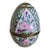 Peint Main Limoges Gilded & Painted Egg Trinket Box For Sale
