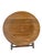 Antique Country Round Wooden Stool With Turned Legs and Stretchers For Sale - Image 12 of 18