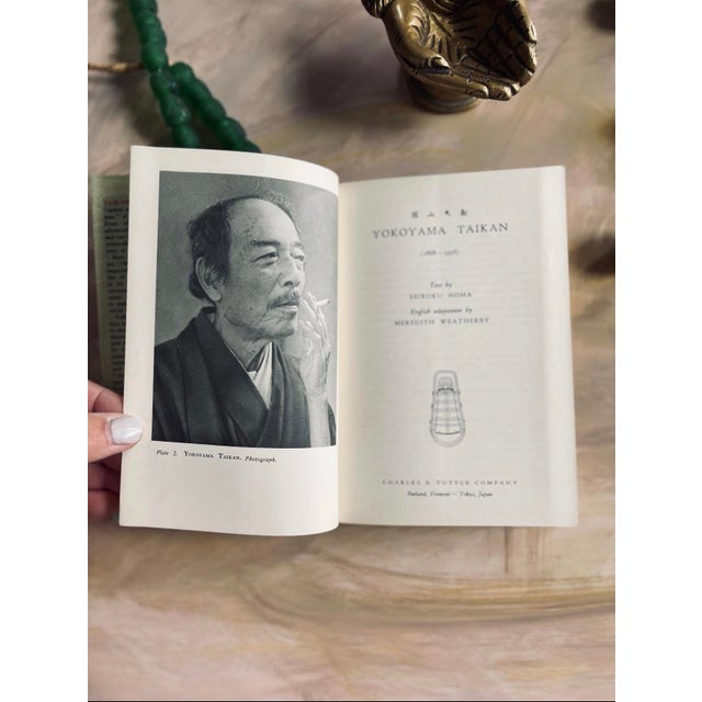 Taikan from the library of japanese art, volume 4, first edition, 86 pages, soft cover, 32 plates with 28 in full color....