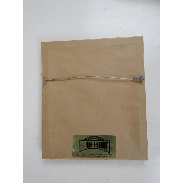 Small Contemporary Deer Painting on Silk For Sale - Image 4 of 4