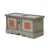 Wood Antique Rustic Farmhouse Folk Art Painted Bridal Chest For Sale - Image 7 of 9