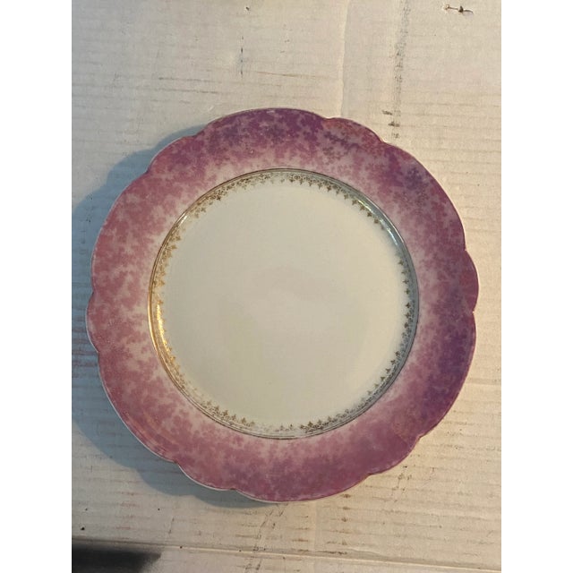 Antique Oscar Gutherz French Limoges Plates - Pair For Sale In Savannah - Image 6 of 13